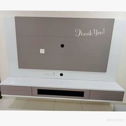 Room Concept Furnishing TV cabinet and feature wall storage