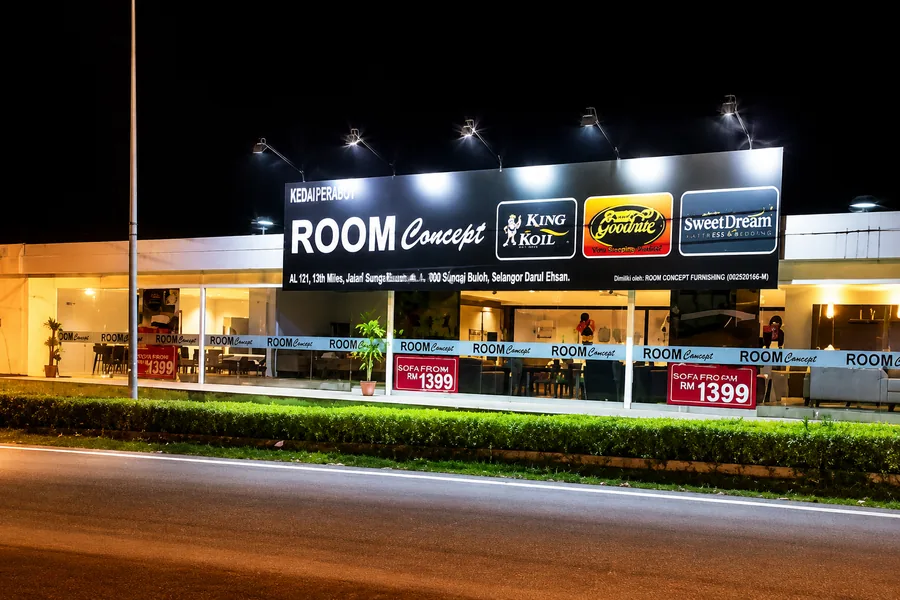 Furniture shop Sungai Buloh Room Concept Furnishing showroom storefront