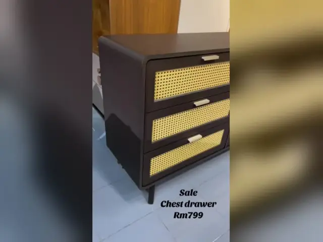 Room Concept Furnishing TikTok rattan front chest drawer