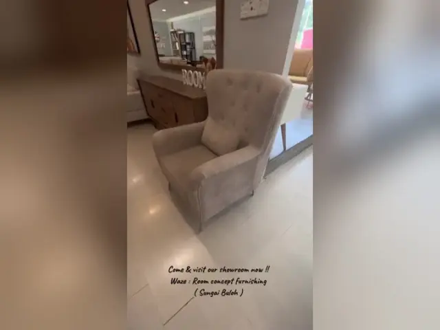 Room Concept Furnishing TikTok high-back lounge armchair