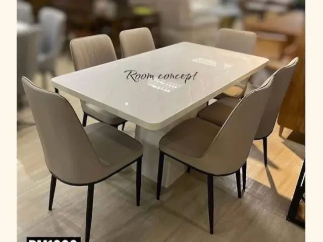 Room Concept Furnishing TikTok square dining table set