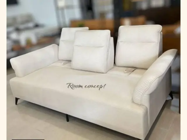 Room Concept Furnishing TikTok white sofa for bright living room
