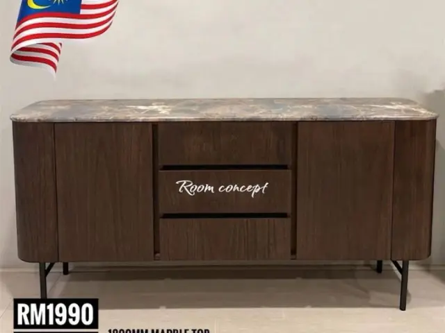 Compact TV cabinet Sungai Buloh showroom reference