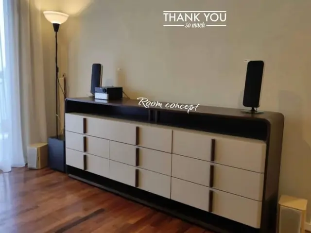 Room Concept Furnishing TikTok long tv cabinet wall unit