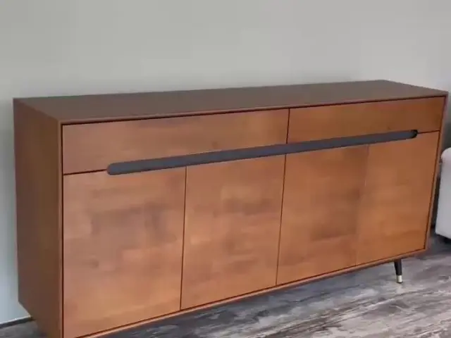 Room Concept Furnishing TikTok long wood sideboard cabinet